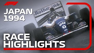 1994 Japanese Grand Prix Race Highlights  DHL F1 Classics [upl. by Chery]