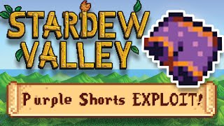 Mayor Lewis Lucky Trimmed Shorts EXPLOIT  Stardew Valley 15 [upl. by Eugenle]