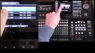 Tascam DP2432SD Tutorial 8D Export amp Import [upl. by Jo Ann830]