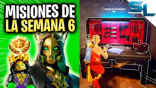 Como COMPLETAR TODAS las MISIONES DE LA SEMANA 6 TEMPORADA 2 CAPITULO 5 FORTNITE [upl. by Gardiner]