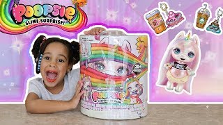 Opening Poopsie Unicorn Slime Surprise [upl. by Naiviv]