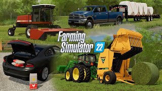 HAY Whatcha Dooin FS22 Hay Farm Series [upl. by Corneille]