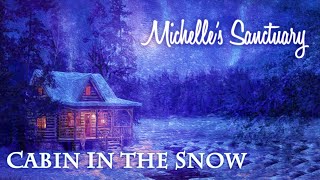 1HOUR GUIDED SLEEP MEDITATION quotCabin in the Snowquot Hypnotic Sleep Story For Adults [upl. by Amhser608]