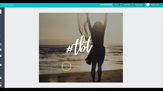 How to add a watermark in Canva [upl. by Erikson]