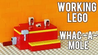 How To Build A Working Lego Whack A Mole Game [upl. by Rohpotsirhc458]