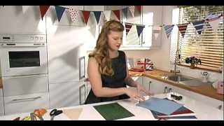 HOW TO MAKE PAPER BUNTING by Hannah ReadBaldrey [upl. by Lodovico]