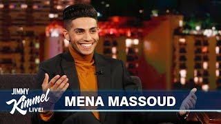 Mena Massoud on Being Egyptian amp Canadian His First Pet amp New Show [upl. by Nuri]