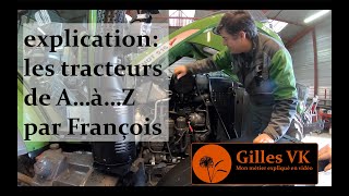 Les tracteurs de la CUMA expliqué de A à Z par François [upl. by Haldes755]