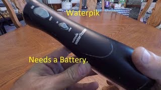 Changing the battery in a Waterpik Water Flosser [upl. by Nerak]