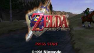 Legend of Zelda Ocarina of Time N64 Intro [upl. by Anauqcaj26]