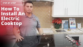 How To Install An Electric Cooktop  Step by Step [upl. by Nadirehs]