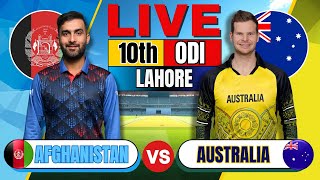 🔴 Live Afghanistan vs Australia 10th ODI Live Match Score today  AFG vs ENG Cricket  CT 2025 [upl. by Asiram]