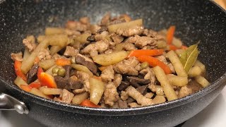 Igado recipe  Ilocano Style Igado [upl. by Annonyw]