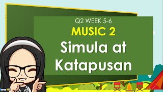 MAPEH  MUSIC 2  GRADE 2  QUARTER 2 WEEK 56  Simula at Katapusan  MELC BASED [upl. by Culliton857]