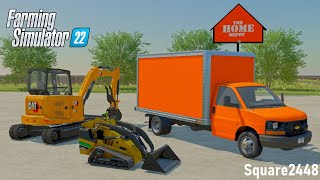 Home Depot Rentals amp Deliveries  FS22 [upl. by Nelra65]