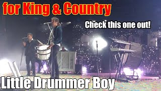 for KING amp COUNTRY  Little Drummer Boy  Grand Junction Colorado 7292021 [upl. by Ellenohs679]