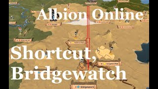 Albion Online  Caerleon to Bridgewatch fast almost safely [upl. by Anirav]