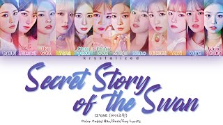 IZONE 아이즈원  Secret Story of the Swan 환상동화 HANROMENG Color Coded Lyrics [upl. by Boswall]