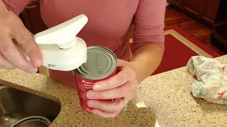 Pampered Chef Can Opener Demo  Pampered Chef with Katie [upl. by Ynaffet]