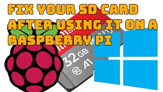 Fix Your SD Card After Using It As a Raspberry Pi or Linux Boot Disk [upl. by Elac]