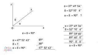 Komplementni i suplementni uglovi  Matematika za 5 razred 42  SuperŠkola [upl. by Condon]