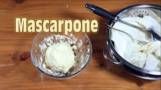 How to make Mascarpone [upl. by Eseuqram550]