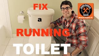 Fix a Toilet That Keeps Running [upl. by Tsan415]