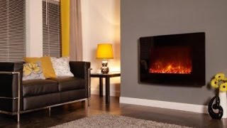 DIY Installation of curved glass electric fire [upl. by Doig319]