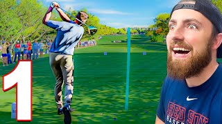 The Start PGA Tour 2k23  My Career Gameplay Part 1 [upl. by Pul]