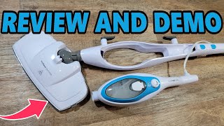 PurSteam Steam Mop Cleaner Review And Demo [upl. by Ogg995]