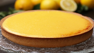 FrenchStyle Lemon Tart Tarte au Citron [upl. by Arimas]