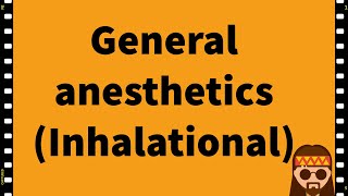 Pharmacology General Anesthetics Anesthesia CNS MADE EASY [upl. by Melak653]