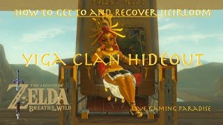 Breath of the Wild  Yiga Clans Hideout Location and Mission Guide [upl. by Morez]