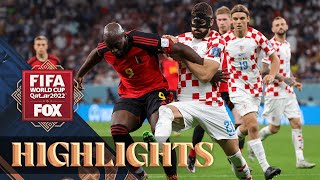 Croatia vs Belgium Highlights  2022 FIFA World Cup [upl. by Anisamot]