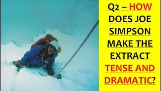 Touching the Void  GCSE English Language Paper 2 Question 4  Evaluation [upl. by Athalee553]