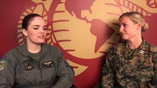 Ask A Marine Corporal Karissa TanguayJones Crew Chief [upl. by Adigun982]