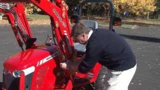 Massey Ferguson GC1700 Series Compact Tractor Video [upl. by Hallam]