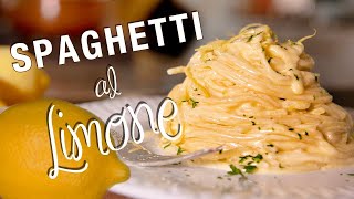 Spaghetti al Limone  Classic Lemon Pasta Recipe  The Pasta Queen [upl. by Mohsen]