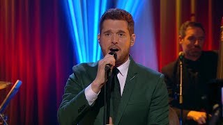 Michael Buble When Youre Smiling  The Late Late Show  RTÉ One [upl. by Aerdnac]