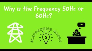 Why is the Frequency 50Hz or 60Hz [upl. by Ahsinit292]