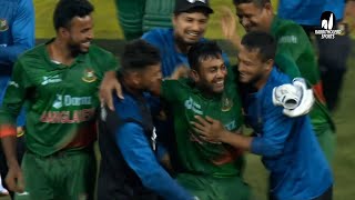 Winning Moments  1st ODI  India tour of Bangladesh 2022 [upl. by Ennaecarg]