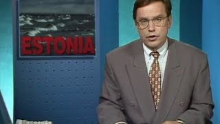 YLE pääuutislähetys 2891994 MS Estonia [upl. by Labanna]