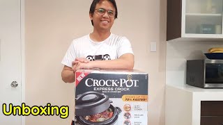 Unboxing Crock Pot Express Multicooker [upl. by Hayotal]