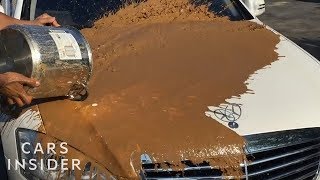 Hydrophobic Spray Coating For Cars Repels Water And Dirt [upl. by Nannarb90]