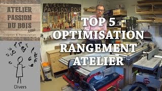 TOP 5 CONSEILS POUR OPTIMISER LE RANGEMENT DE SON ATELIER [upl. by Laiceps]