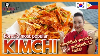 Easy Korean Recipes in Tagalog KIMCHI The most famous yet the easiest [upl. by Acireed]