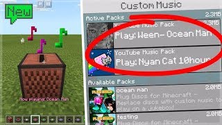 How To Install Custom Music amp Songs In Minecraft Pocket Edition Easy Tutorial [upl. by Bride]