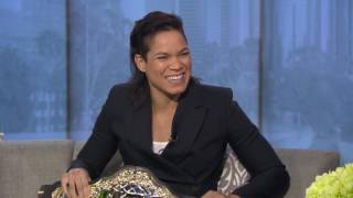 UFC Champion Amanda Nunes talks defeating Ronda Rousey [upl. by Moncear146]