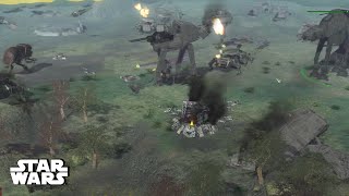 STAR WARS Empire at War Dantooine Under Attack [upl. by Brucie138]