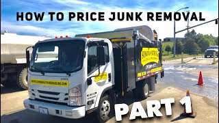 How To Price Junk Removal Part 1 step by step guide [upl. by John]